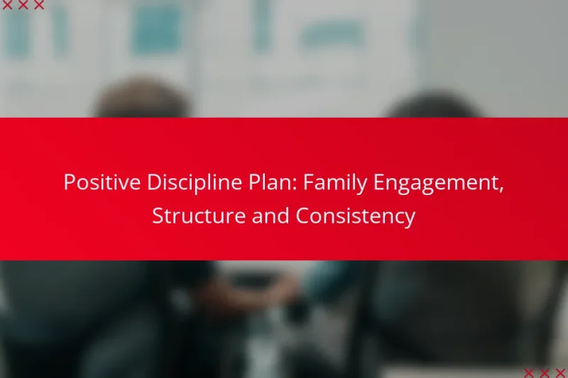 Positive Discipline Plan: Family Engagement, Structure and Consistency
